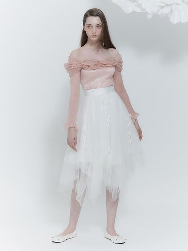 Chiffon Layered Skirt - THETIS - Modalova