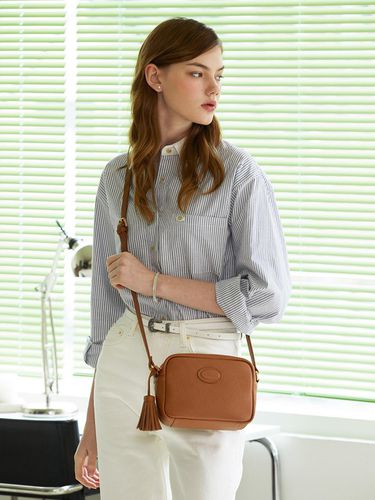 Lotty Tassel Decoration Camera Bag_Tan - MONSAC - Modalova