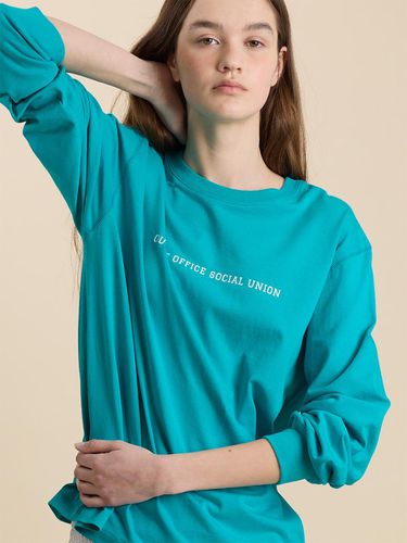 Out Of Office T-shirt_Horizon Blue - L’EAU - Modalova