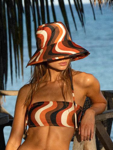 Sunset Wave Wide Hat - DAZE DAYZ - Modalova