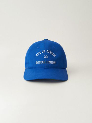 Out Of Office Base Ball Cap_Royal Blue - L’EAU - Modalova