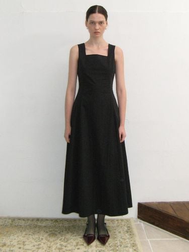 Square Neck Maxi Dress_Black - NONMUTE - Modalova