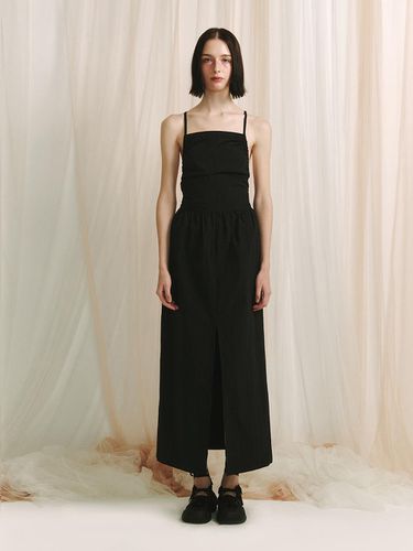 Backless Long Dress - Black - MEENDERI - Modalova