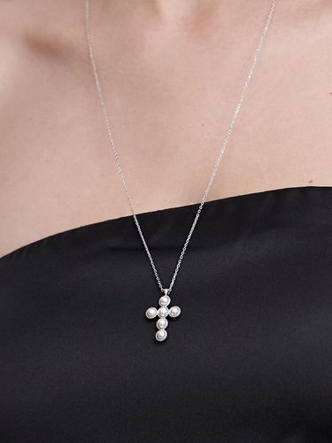 Pearl Cross Necklace - ANNAFLAIR1986 - Modalova