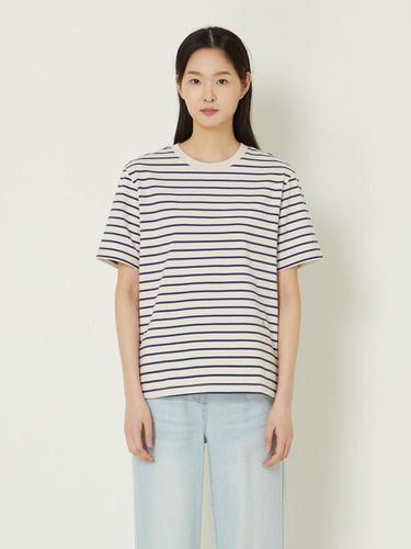 Stripe Short Sleeve T-shirt - EPIGRAM - Modalova