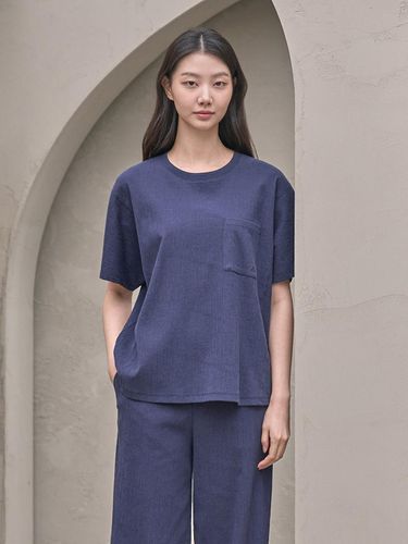 Pocket Wrinkle Round T-shirt - EPIGRAM - Modalova