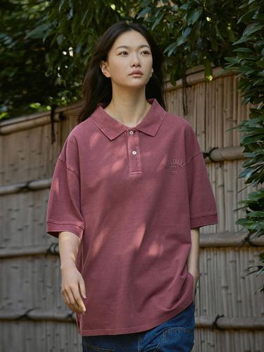 Pigment Short Sleeve Collar T-shirt (5 Color) - MINIMAL PROJECT - Modalova