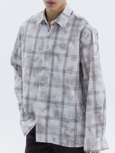 Dyeing And Washing Check Shirt_White - Trip LE Sens - Modalova