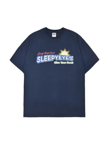 Cereal Logo T-shirt_Navy - SLEEPYEYES - Modalova