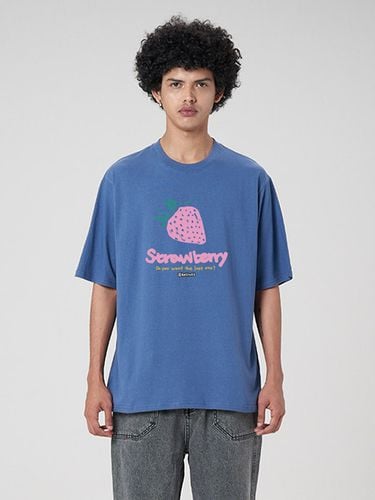 S Pink Strawberry T-shirt_Blue - RADINEO - Modalova