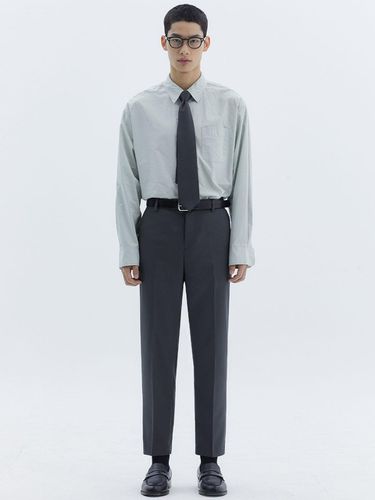 Custom Business Cropped Slacks_Gray - Trip LE Sens - Modalova