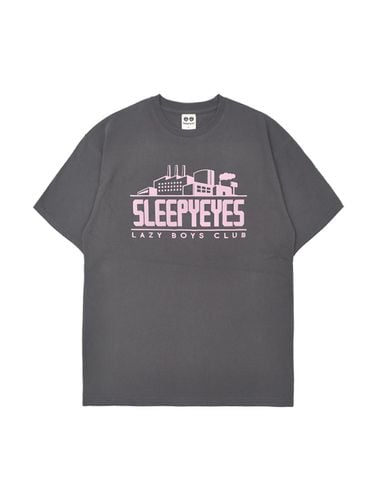 Factory Logo T-shirt_Charcoal - SLEEPYEYES - Modalova