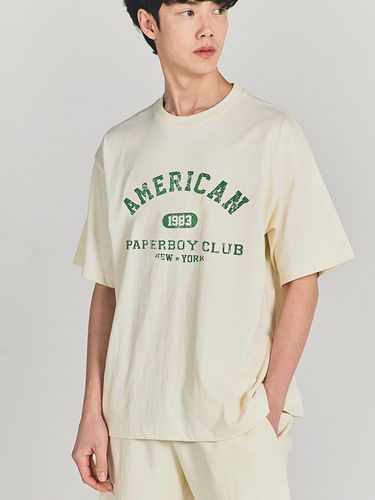 American Short Sleeve T-shirt (3 color) - PaperBoy - Modalova