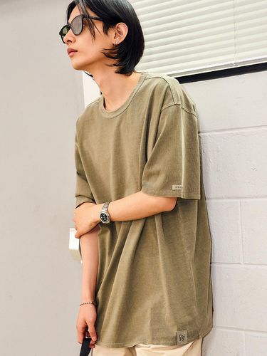 Pigment Basic T-shirt_Khaki - GENERAL IDEA - Modalova