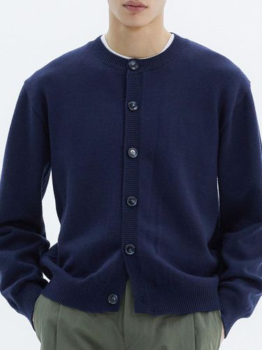 Centre Line Round Cardigan_Navy - Trip LE Sens - Modalova