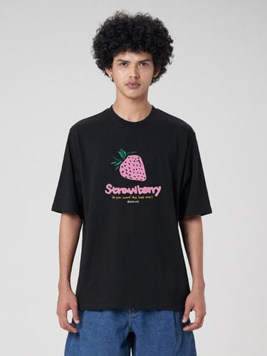 S Pink Strawberry T-shirt_Black - RADINEO - Modalova