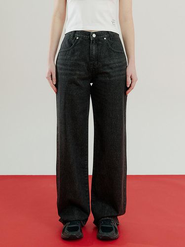 Basic Recycle Wide Denim Pants - YUSE - Modalova