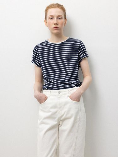 Stripe T-Shirts_Navy - RRACE - Modalova