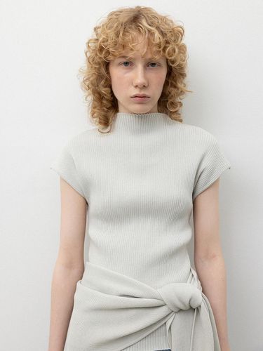 Mock-Neck Knit_Ice Blue - RRACE - Modalova