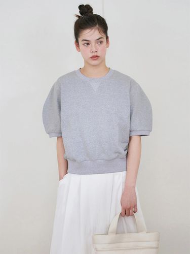 Summer Half Sleeve Volume Sweatshirt (3 Color) - NILBY P - Modalova