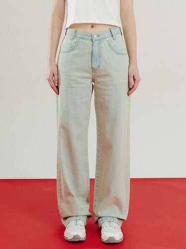 Basic Recycle Wide Denim Pants - YUSE - Modalova