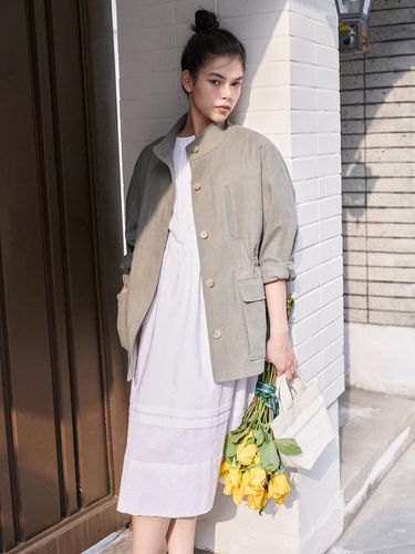 Summer Linen Field Jacket - NILBY P - Modalova