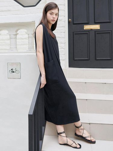 Two Way Halter Dress_Black - NILBY P - Modalova