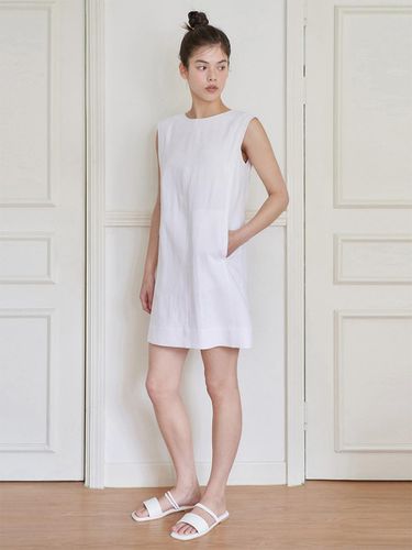 Linen Minimal Dress (2 Color) - NILBY P - Modalova