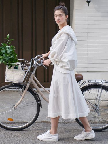 Summer Casual Crop Outerwear_White - NILBY P - Modalova