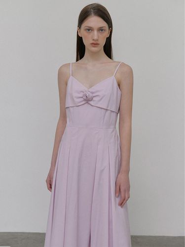 Slip Corsage Dress, Lavender Pink - ETMON - Modalova