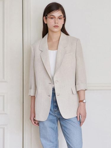 Summer Linen Relax Fit Jacket - NILBY P - Modalova