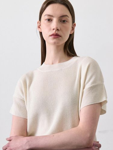 Round Neck Ribbed Knit - L’oiE - Modalova