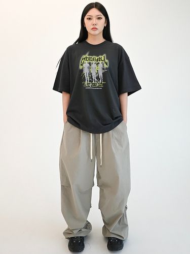 ODBC Parachute Balloon Pants_Beige - ODDBALLS CLUB - Modalova