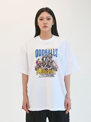 ODBC Motor Cross T-shirt_White - ODDBALLS CLUB - Modalova