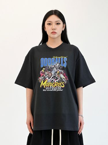 ODBC Motor Cross T-shirt_Charcoal - ODDBALLS CLUB - Modalova