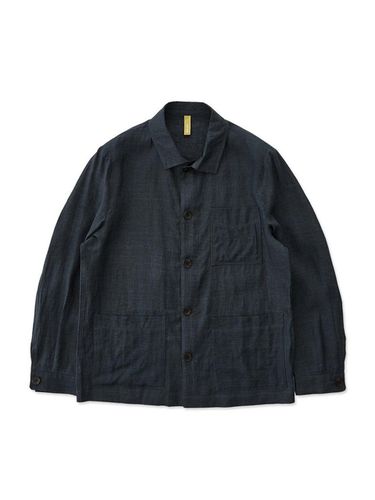 Cool Touch Linen Shirt Jacket_Green - STCO - Modalova