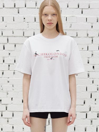 FREEDOM HUMAN TOP WHITE_UNISEX - michikolondon - Modalova