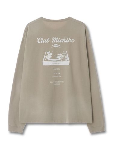 VINTAGE WASHED TOP BEIGE _UNISEX - michikolondon - Modalova