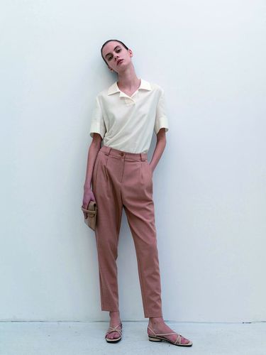 RELAXED TROUSER - PINK - RE RHEE - Modalova