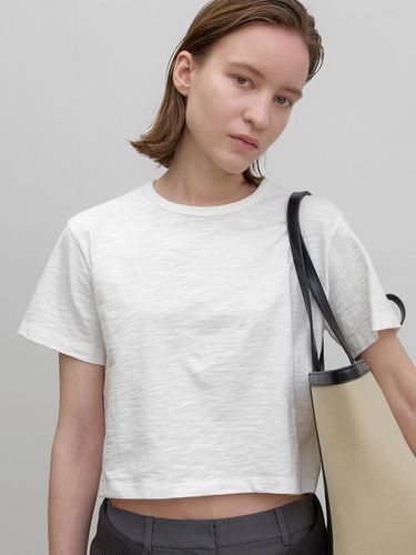 Essential Logo Naps Slightly Cropped T-shirt - Atelier Nain - Modalova