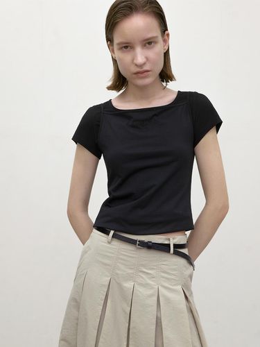 Essential Square Neck T-shirt - 2colors - Atelier Nain - Modalova