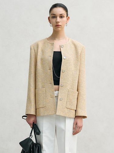 Tav Tweed Jacket - BLOSSOM H COMPANY - Modalova