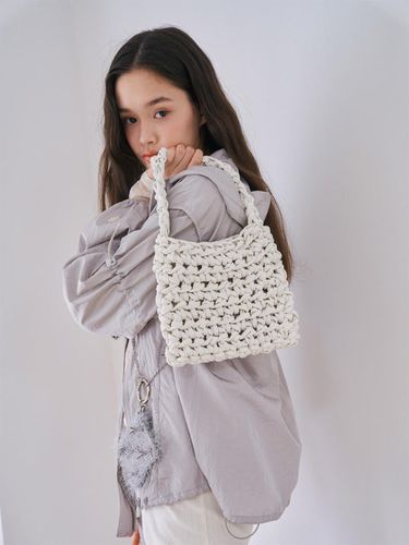 Vegan Leather Tote Bag_White - Spicethingsup - Modalova