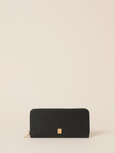 Stephanie Zipper Long Wallet_Black - COURONNE - Modalova