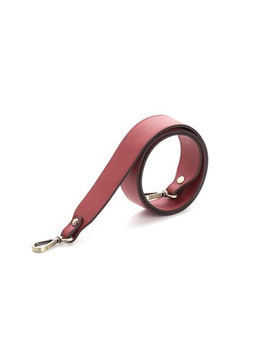 Leather Wide Strap_Red - MONSAC - Modalova