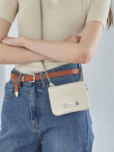 Leather Petit Beti Mini Bag - MONSAC - Modalova