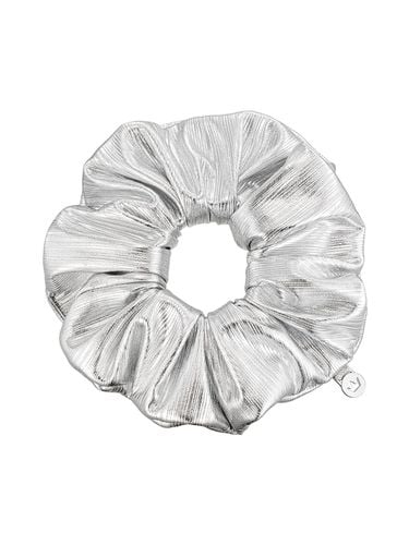 JOELLE Metallic Hair Scrunchie - J.ESTINA - Modalova