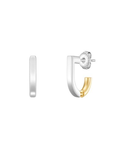 UNIS Two Tone Earring - J.ESTINA - Modalova