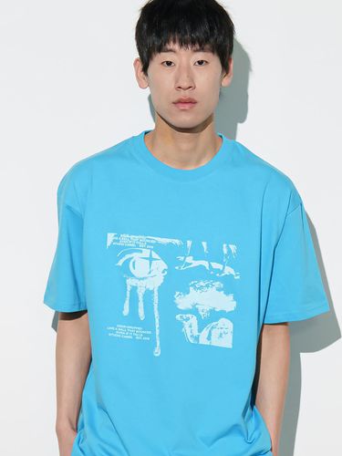 Drop Bounce T-shirt_Ocean Blue - CAMELWORK - Modalova