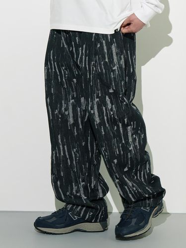 Grunge Denim Pants_Black - CAMELWORK - Modalova